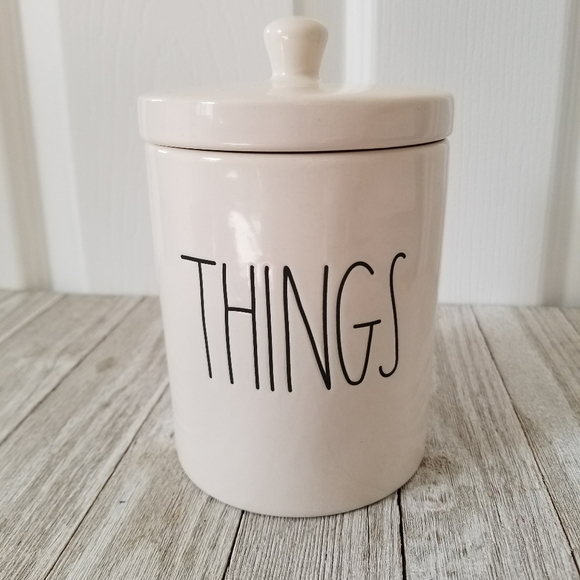 Rae Dunn THINGS Mini Canister - Picture 2 of 5